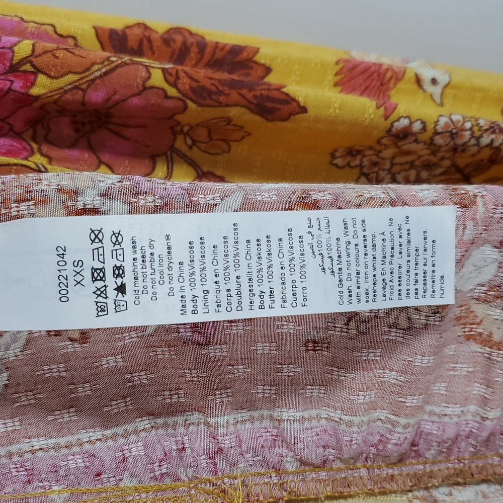 City Chic Woman's Abigail Maxi Dress ~ Sunflower ~ XXS (12) - Picture 11 of 13